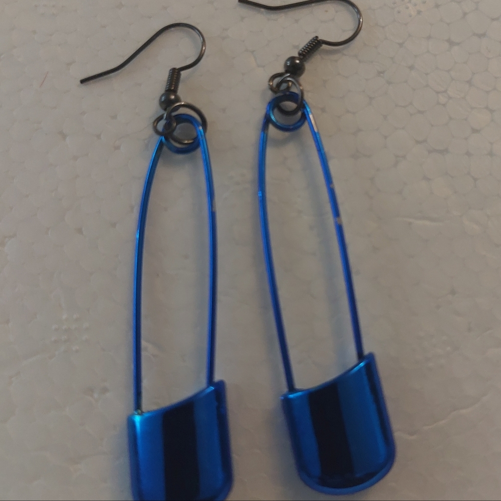 Safety Pin Earrings